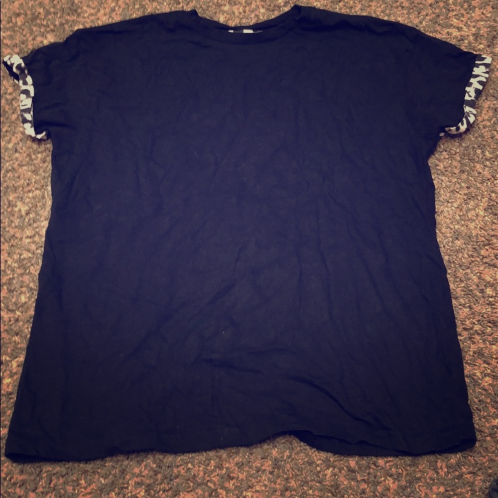 Short sleet NYC style printed sleeves